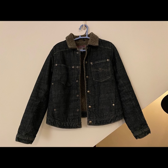 Heavy 100% cotton Canadian made denim jacket - Picture 7 of 7